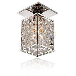 Montaj încastrat din metal galvanizat din cristal modern și contemporan