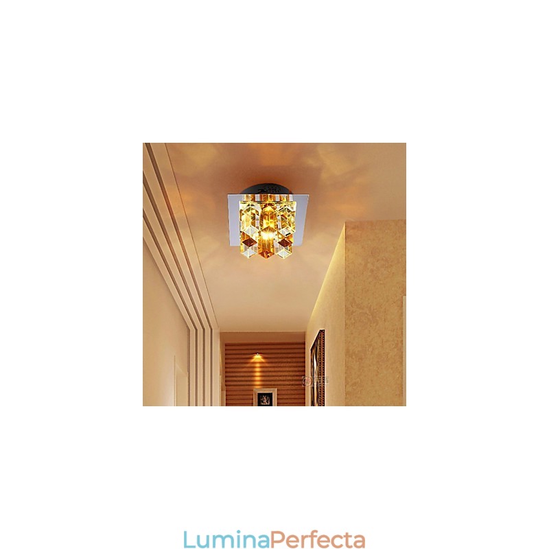 Lampă de cristal de 12*4,5 cm Smd CreativeTube Spotlight Absorb Dome Light