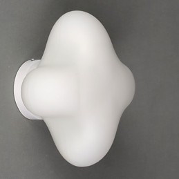 22*22CM Contemporan și contractat un singur cap Lucky Grass Dom de sticlă