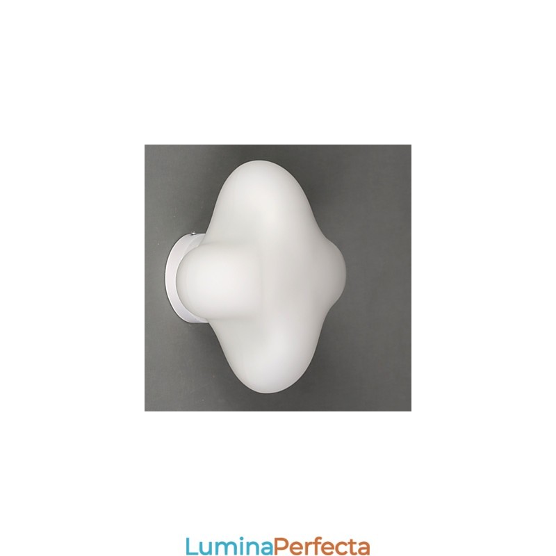 22*22CM Contemporan și contractat un singur cap Lucky Grass Dom de sticlă