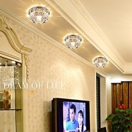 Plafoniera din cristal Spot SMD 3W Lampă creativă Absorb Dome Light