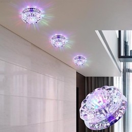 Plafoniera din cristal Spot SMD 3W Lampă creativă Absorb Dome Light
