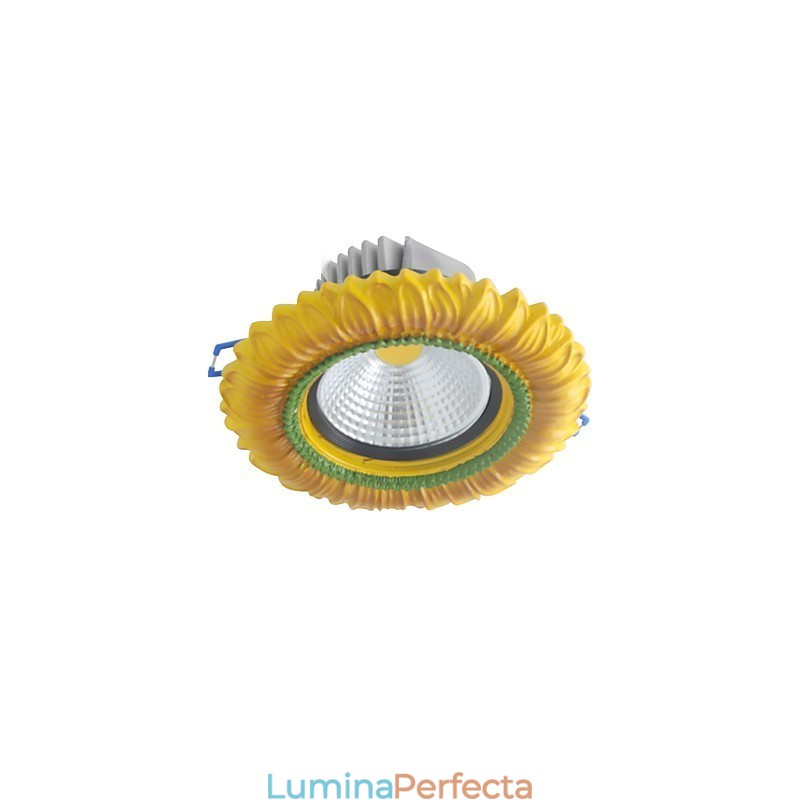 Plafoniera europeană de 1 watt Diametrul găurii lămpii 6 7cm Retro mediteraneean