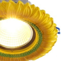 Plafoniera europeană de 1 watt Diametrul găurii lămpii 6 7cm Retro mediteraneean