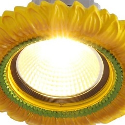 Plafoniera europeană de 1 watt Diametrul găurii lămpii 6 7cm Retro mediteraneean