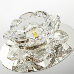 Montaj încastrat din metal galvanizat în stil mini de cristal modern și contemporan