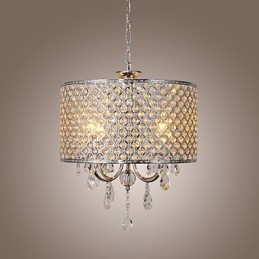 Candelabru Toba Cristal Lampa suspendata Moderna 4 Lumini