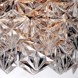 Modern Contemporan Cristal Altele Candelabru din cristal Pendant Lumină Montare încadrată