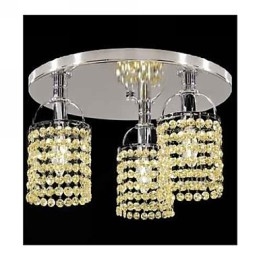 Candelabru din metal galvanizat, modern, contemporan, cu montare încasată