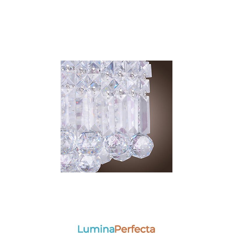 Suport încastrat în stil mini, modern și contemporan din cristal