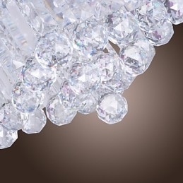 Suport încastrat în stil mini, modern și contemporan din cristal