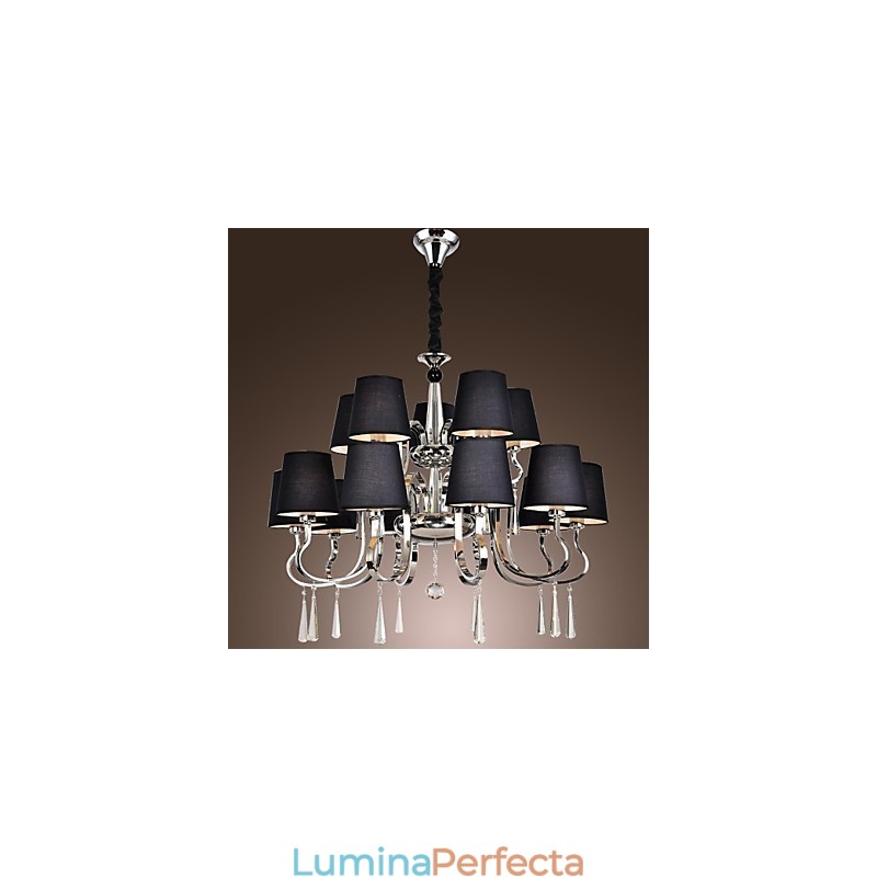 Modern Contemporan Tradițional Clasic Rustic Lodge Vintage Country Island Candelabru din metal cromat
