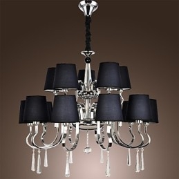 Modern Contemporan Tradițional Clasic Rustic Lodge Vintage Country Island Candelabru din metal cromat
