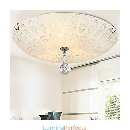 Dormitor cu montare încasată din cristal modern contemporan Dormitor cu montare încasată din cristal modern contemporan
