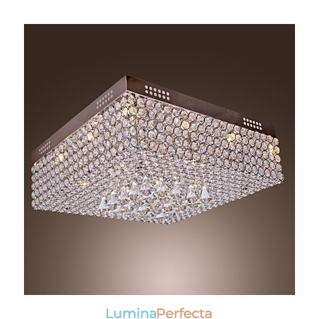Plafoniera cu margele de cristal cu 45 de culori Plafoniera cu margele de cristal cu 45 de culori