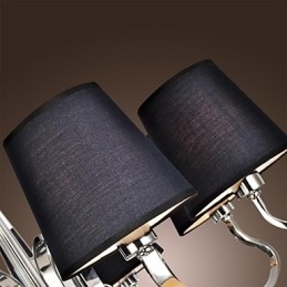 Modern Contemporan Tradițional Clasic Rustic Lodge Vintage Country Island Candelabru din metal cromat