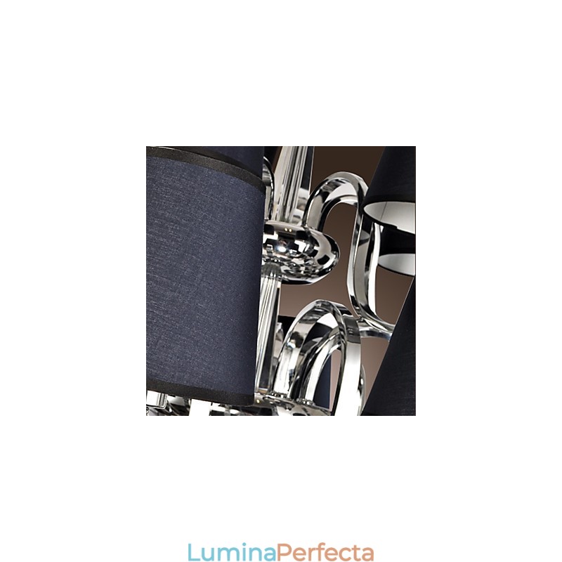 Modern Contemporan Tradițional Clasic Rustic Lodge Vintage Country Island Candelabru din metal cromat