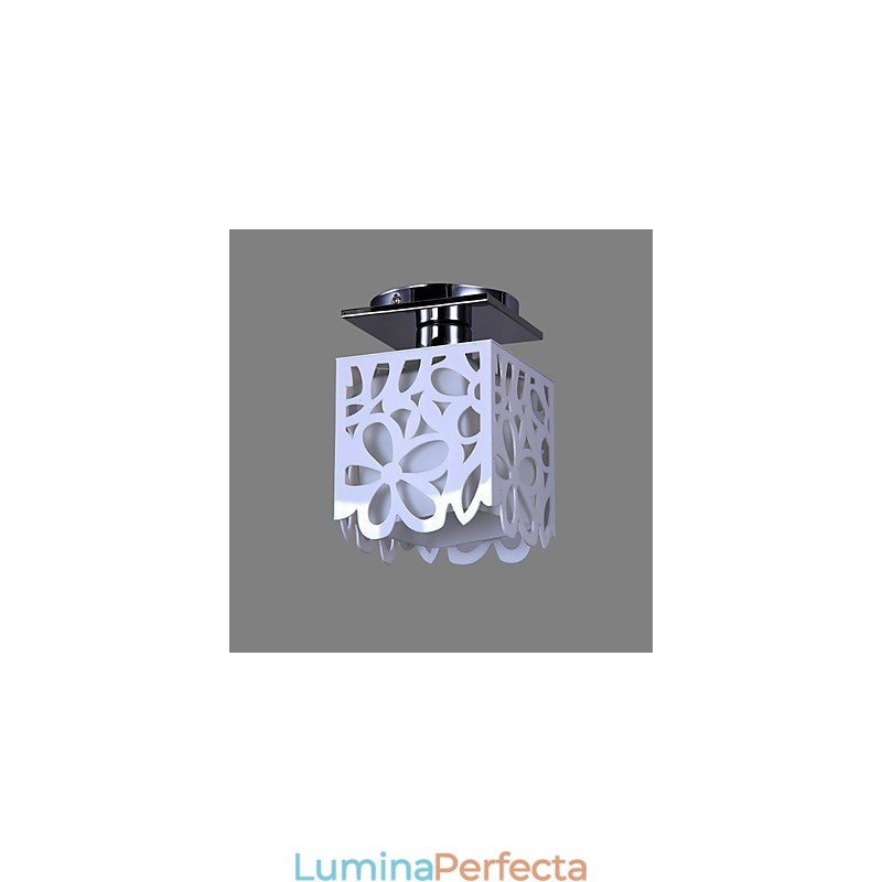Lumină cu montare încastrabilă galvanizată în stil Rustic Lodge Mini