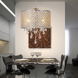 Candelabru Toba Cristal Lampa suspendata Moderna 4 Lumini