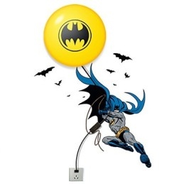 Creative Fashion Batman Wallpaper Diy Stick de perete Lampă de noapte mică Lampă de perete