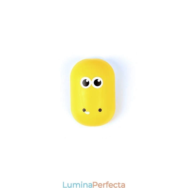 9*6*Distractiv de jucat cu spiritul creativ Control inteligent al luminii Lumină mică de noapte Lampă de perete pentru copii