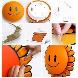 Aplice de perete Modern Contemporan Creativ 3D hârtie de perete Lampă de perete