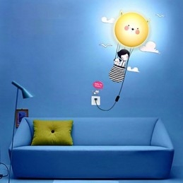 Aplice de perete Modern Contemporan Creativ 3D hârtie de perete Lampă de perete