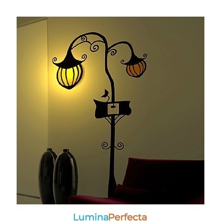 Dovleac Lumină din plastic rezistentă la temperatură ridicată și lampă de perete creativă cu hârtie de perete 3D Dovleac Lumină din plastic rezistentă la temperatură ridicată și lampă de perete creativă cu hârtie de perete 3D