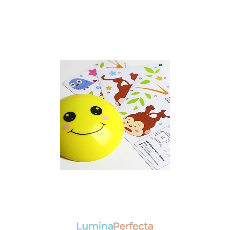 Autocolante Maimuțe lumina activată inteligentă inducție smetope podoabă veioză