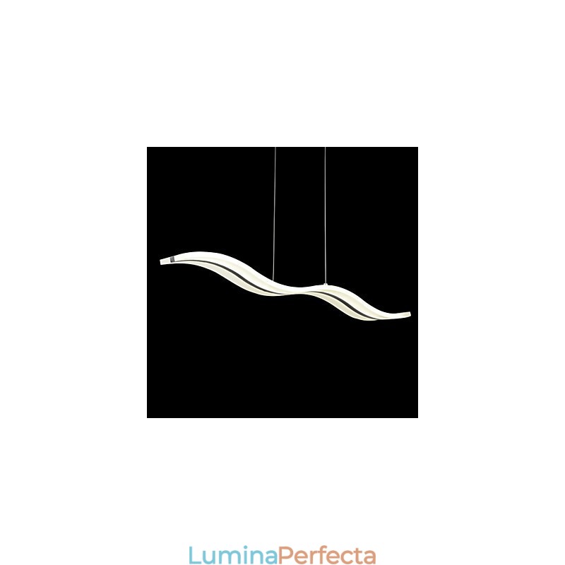 Lampă suspendată cromată modernă și contemporană