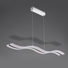 Lampă suspendată cromată modernă și contemporană