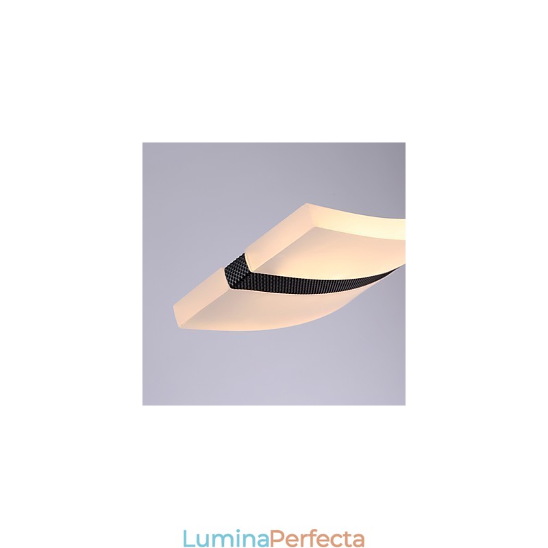 Lampă suspendată cromată modernă și contemporană