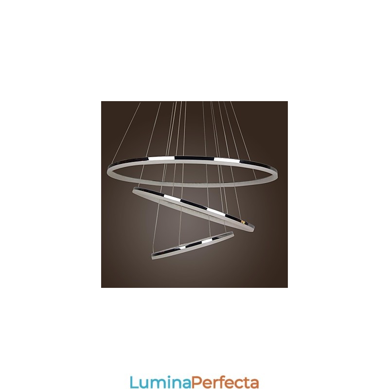 Lampă suspendată din metal galvanizat în stil mini modern și contemporan de 70 W