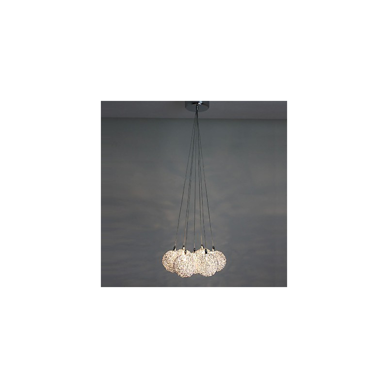 Lampă suspendată Modernă cu 7 lumini Mobilier pentru casă Lampă suspendată decorativă din aluminiu