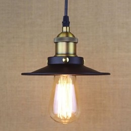 Lampă suspendată mică, în stil rustic american, ultra miniatură, retro, industrială, simplă