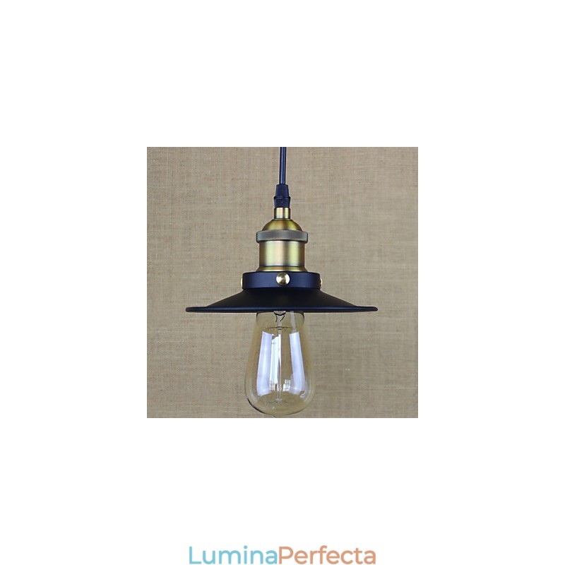 Lampă suspendată mică, în stil rustic american, ultra miniatură, retro, industrială, simplă