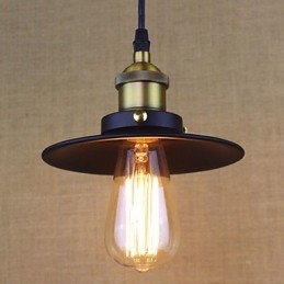 Lampă suspendată mică, în stil rustic american, ultra miniatură, retro, industrială, simplă