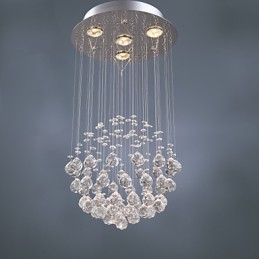 Candelabru Cristal Modern de Lux 4 Lumini