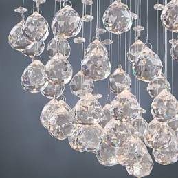 Candelabru Cristal Modern de Lux 4 Lumini