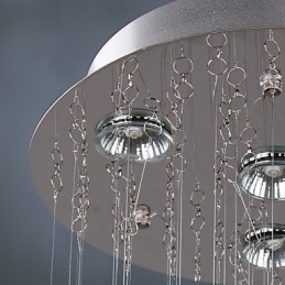 Candelabru Cristal Modern de Lux 4 Lumini
