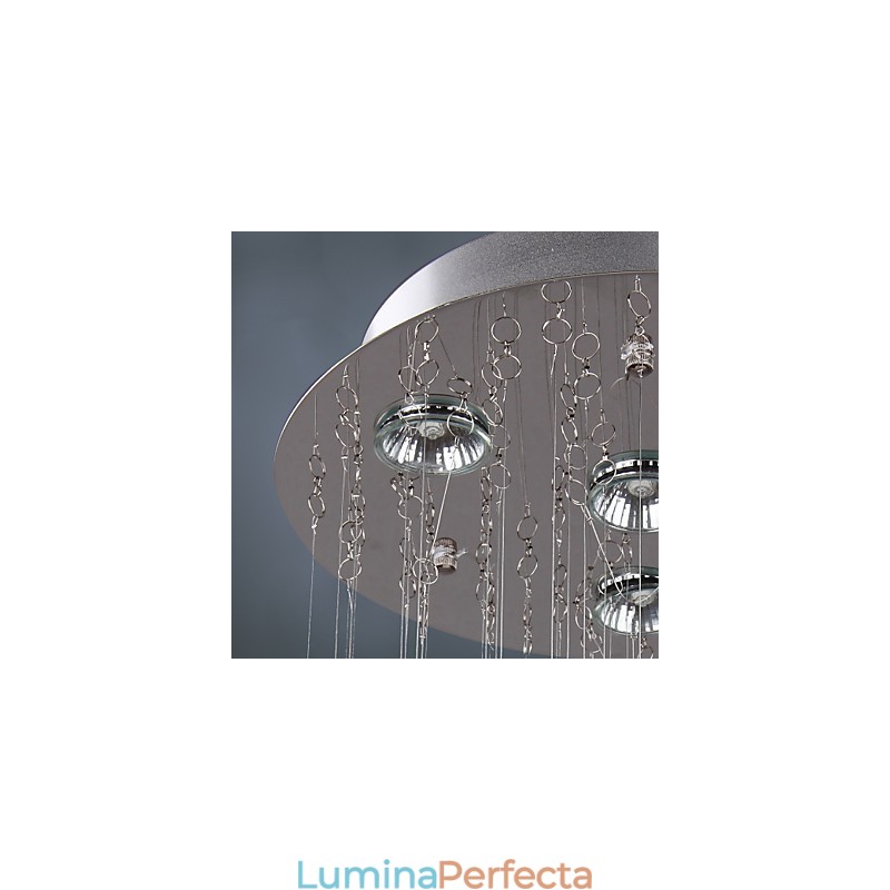 Candelabru Cristal Modern de Lux 4 Lumini
