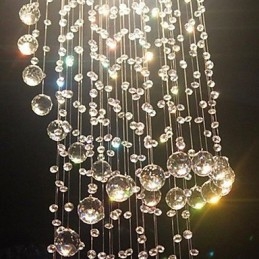 Candelabru Cristal Lux Modern 4 Lumini