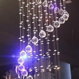 Candelabru Cristal Lux Modern 4 Lumini