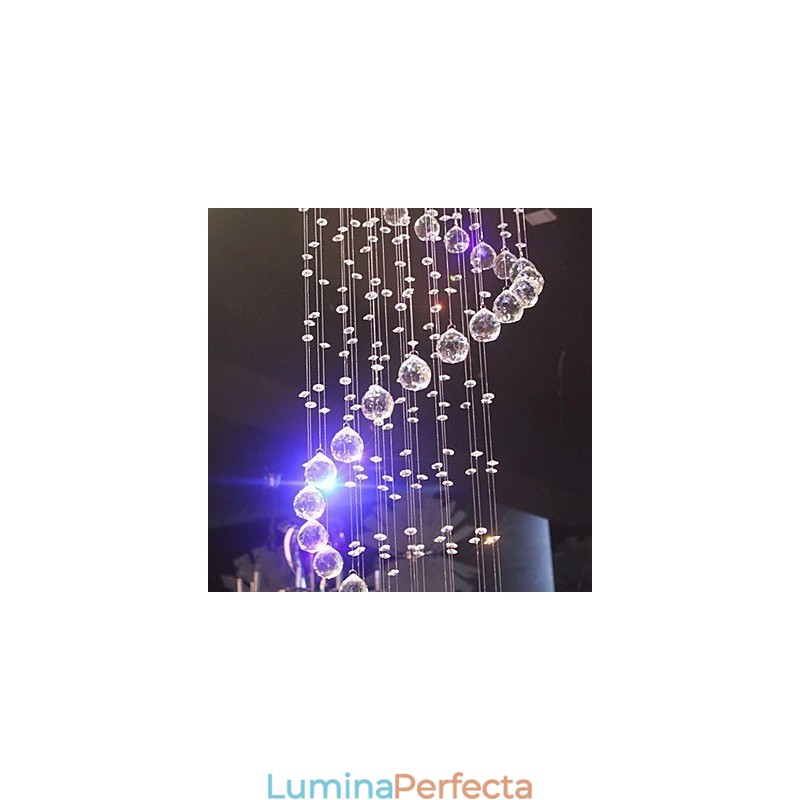 Candelabru Cristal Lux Modern 4 Lumini