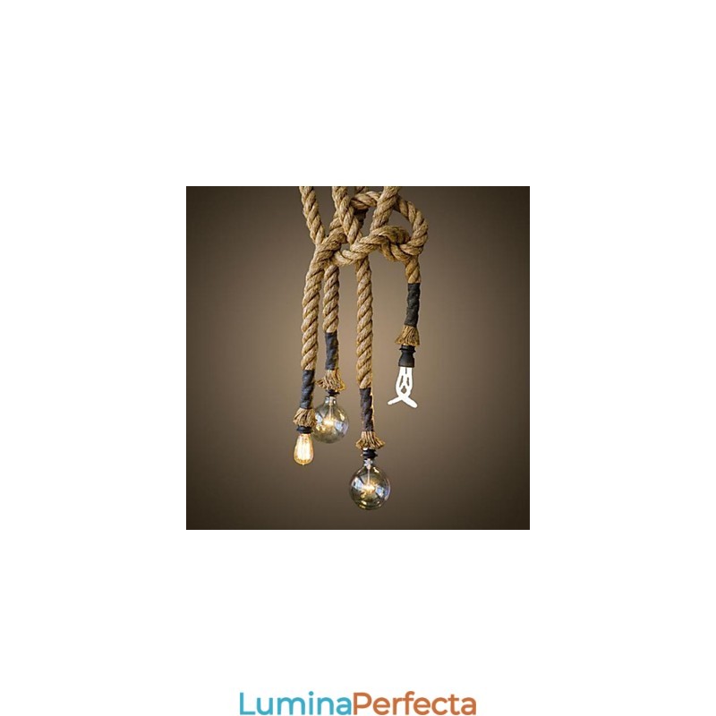 Lampă tradițională clasică rustică Lodge Vintage Country Retro Pendant