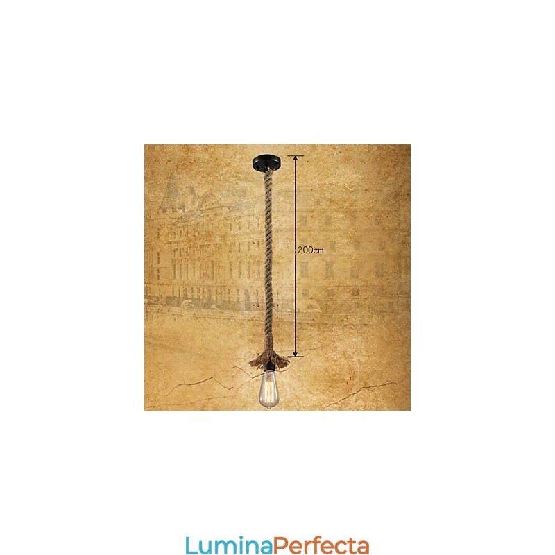 Lampă tradițională clasică rustică Lodge Vintage Country Retro Pendant