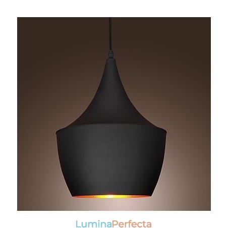 Lampă suspendată Retro Vintage Tom Dixon Design Negru Lampă suspendată Retro Vintage Tom Dixon Design Negru