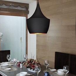 Lampă suspendată Retro Vintage Tom Dixon Design Negru