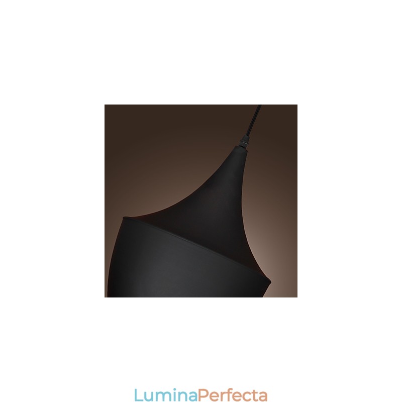 Lampă suspendată Retro Vintage Tom Dixon Design Negru