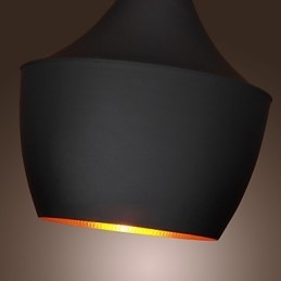 Lampă suspendată Retro Vintage Tom Dixon Design Negru